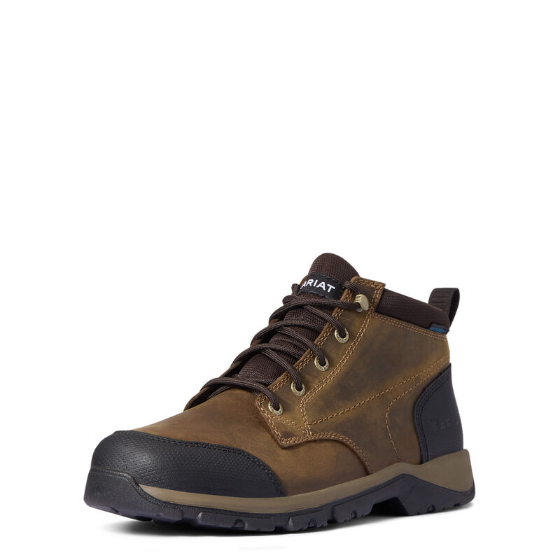 Ariat Farmland Waterproof - Miesten TummanRuskea Työsaappaat ( NCLYOR-294 )